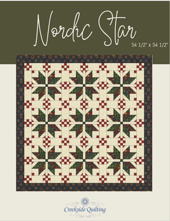 Sunflower Lane Nordic Star Pattern - Digital Download