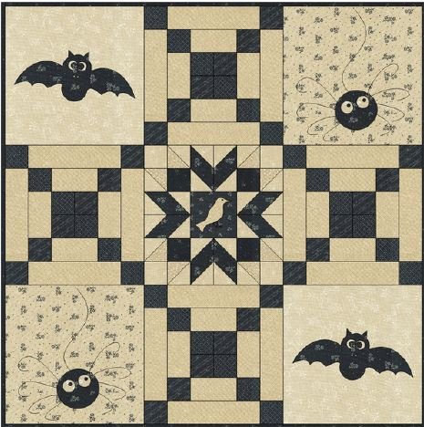 Sunflower Lane Old Haunts Pattern - Digital Download
